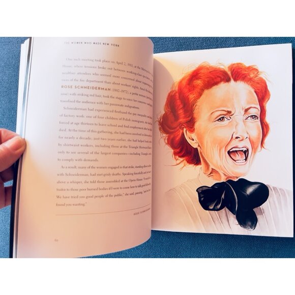 "Women Who Made New York" by Julie Scelfo 2016, Hardcover Book NYC Media - Picture 2 of 14